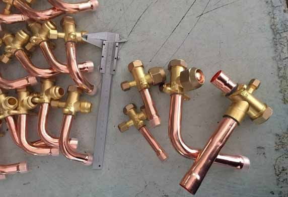 brass nuts