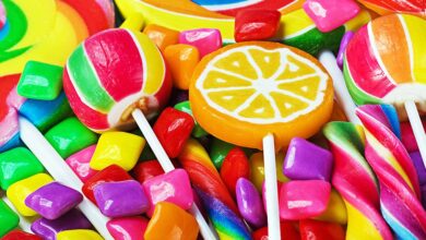 Sugar candies stick India