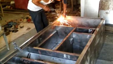 almari making welding machine